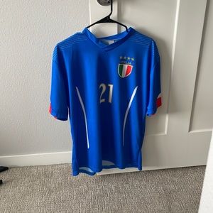 National team Italia pirlo jersey